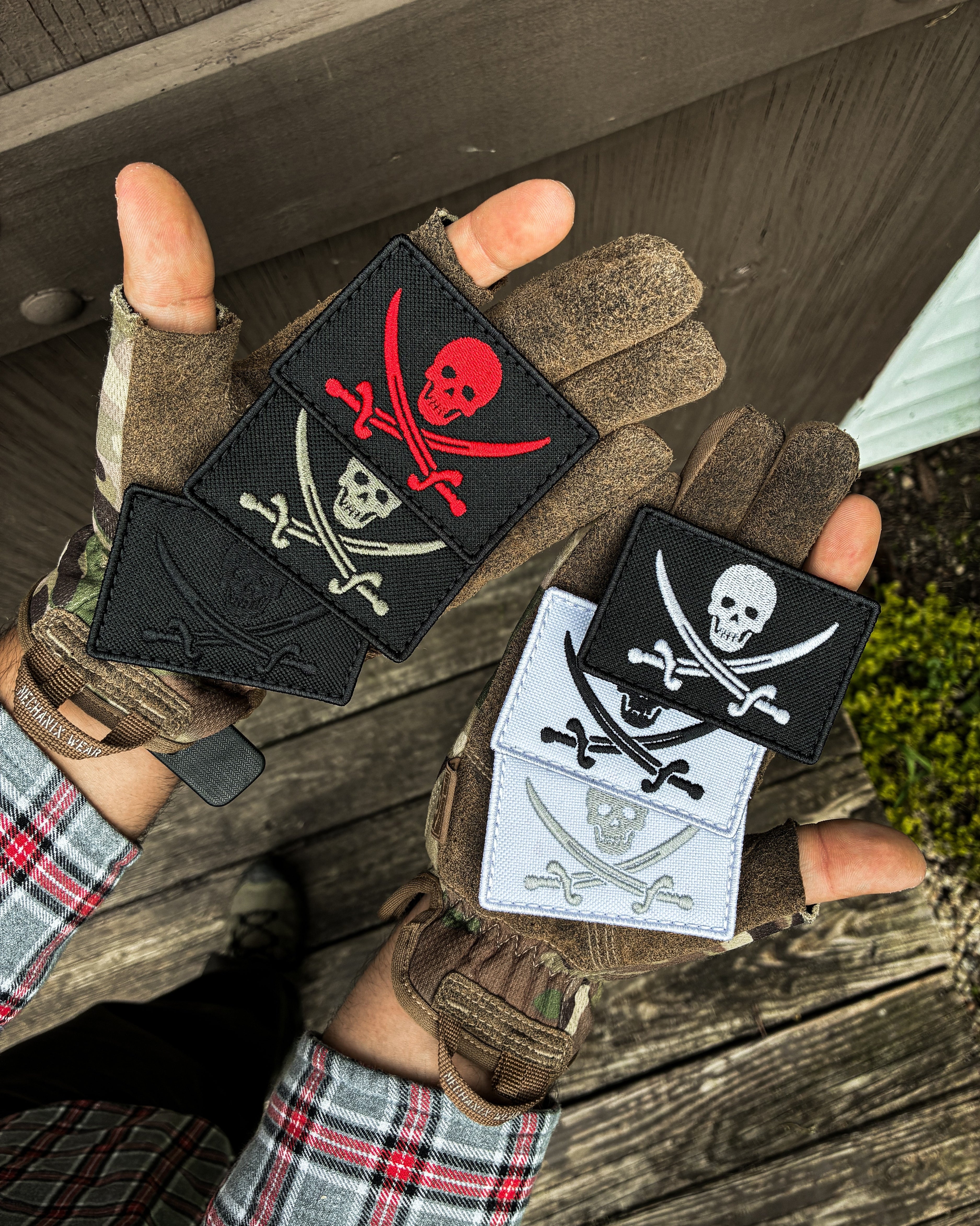Calico Jack Velcro Patch 2" x 3"